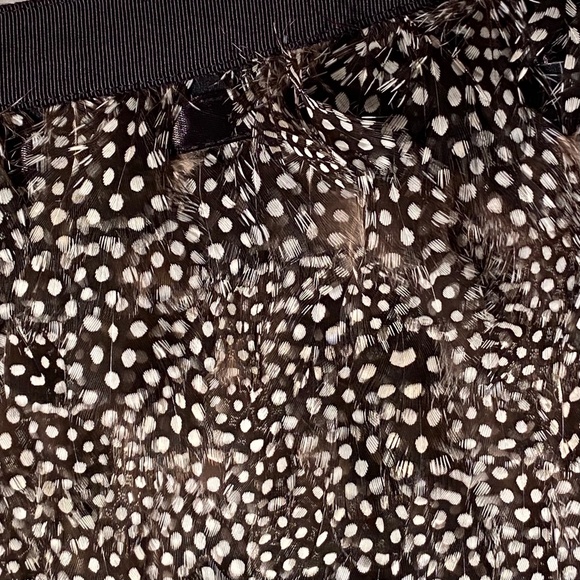 Elizabeth and James Feather Mini Skirt - Picture 8 of 12